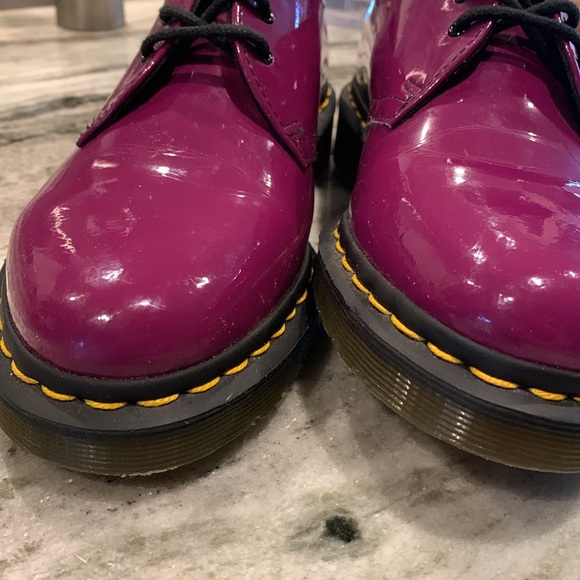 Purple dr martens great shape oxfords - Picture 2 of 7